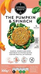 The Pumpkin & Spinach Burger 300g