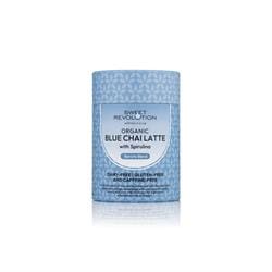 Organic Blue Chai Latte with Spirulina