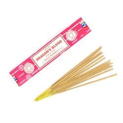 Satya Dragon's Blood Incense sticks 15g Pack.