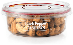 Tropgo Black Pepper Cashews 180g