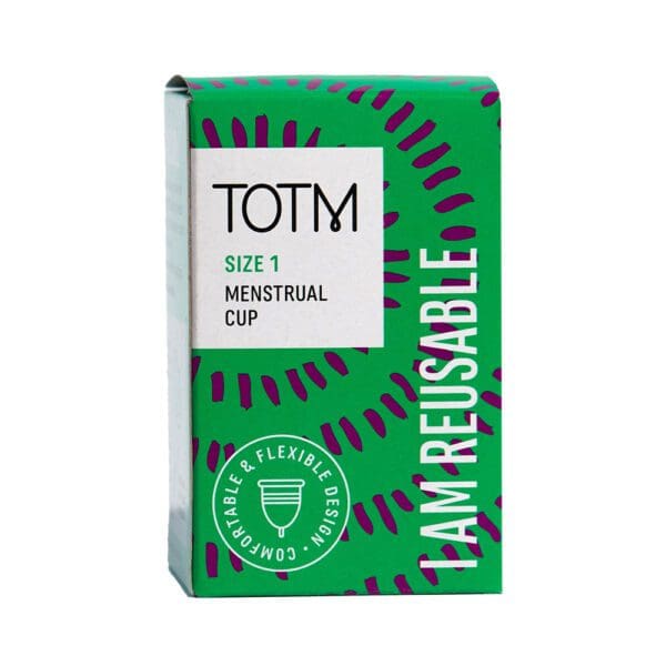 TOTM Menstrual Cup - Size 1 Starter Cup Case of 6 - Image 2