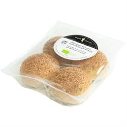 Pur Pain Organic Sesame Seed Rolls 4pack 200g