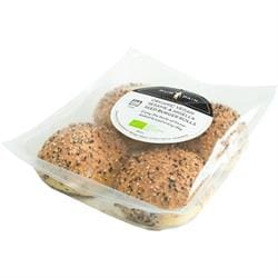 Pur Pain Organic Vegan Sesame & Nigella Seed Rolls 4x50g