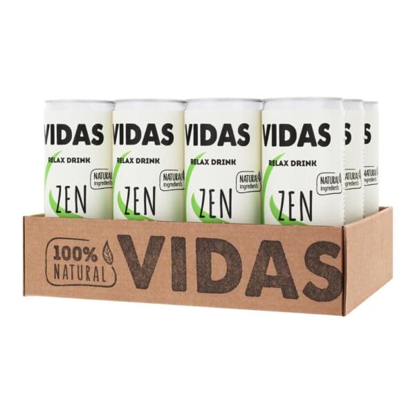 VIDAS Zen Natural Relax Drink Lotus & Jasmin 250ml - Image 2