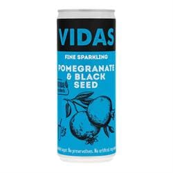 VIDAS Pomegranate and Black Seed Fine Sparkling Drink 250ml