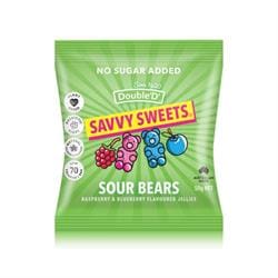 Savvy Sweets Sour Bears 50g