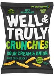 Sourcream & Onion Crunchies Snack 100g