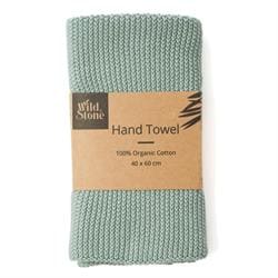 Organic Cotton Hand Towel - Moss Green