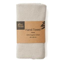 Organic Cotton Hand Towel - Beach Sand