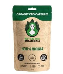 Organic CBD Capsules - Hemp and Moringa - 90caps - 401mg CBD