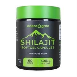 Edensgate Premium Shilajit Resin Soft Gel Capsules - 30g