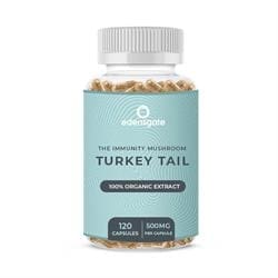 Turkey Tail Mushroom Capsules - Premium Extract - 120 Capsules