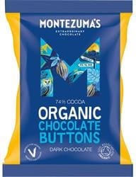 Organic Dark Chocolate Buttons 120g