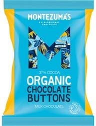 Organic Milk Chocolate Buttons 120g