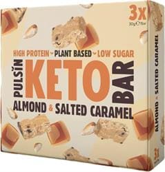 Keto Almond & Salted Caramel Multipack 3x30g