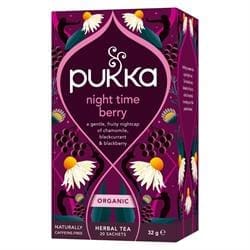 Pukka Night Time Berry Organic Herbal Tea x 20 sachets