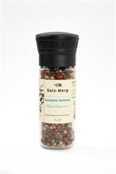 Salz-Berg Rainbow Peppers Grinder 5- Mixed Peppercorns 50g