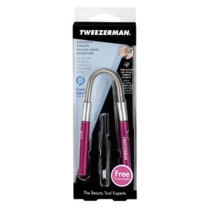 Tweezerman Smooth Finish Facial Hair Remover Pink