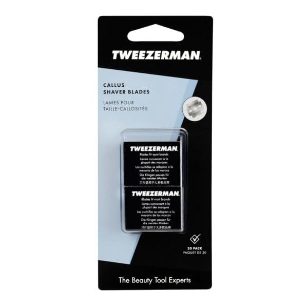 Tweezerman Callus Shaver Blades 20 Pack