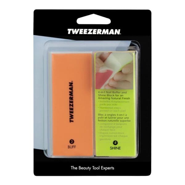 Tweezerman Neon File Buff Smooth & Shine Block