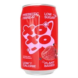 XOXO Red Berry Prebiotic Soda 330ml