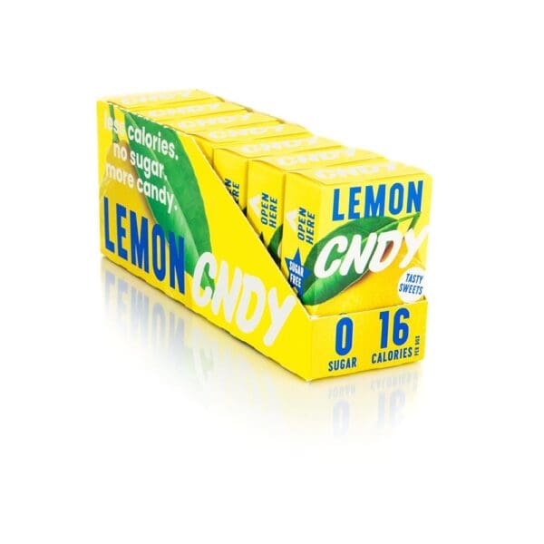 CNDY Lemon SugarFree Xylitol Sweets 40g - Image 2