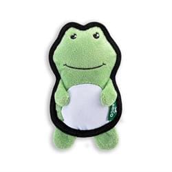 Plush Frog squeaky soft dog toy that's great for a snuggle. 1 toy