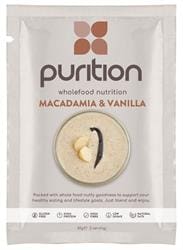 Purition Wholefood Nutrition Macadamia & Vanilla 40g
