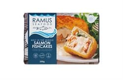 Ramus Seafood Frozen Melt in the Middle Salmon Fishcakes 250g