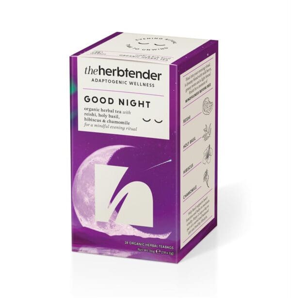 The Herbtender Organic Herbal Tea - Good Night 18bag - Image 2