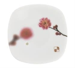 Yume No Yume Incense Holder - Plum Flower 8 x 8 cm