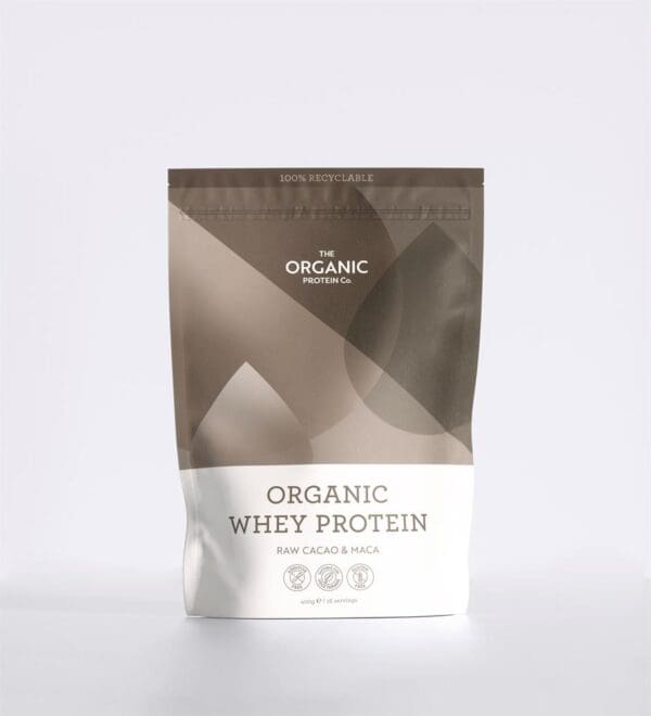 Raw Cacao & Maca Organic Whey Protein Powder 1.2 kg - Image 2