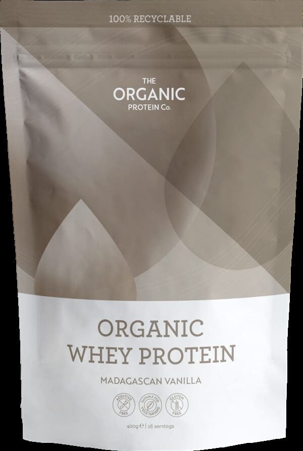 Madagascan Vanilla Organic Whey Protein Powder 1.2 kg - Image 2
