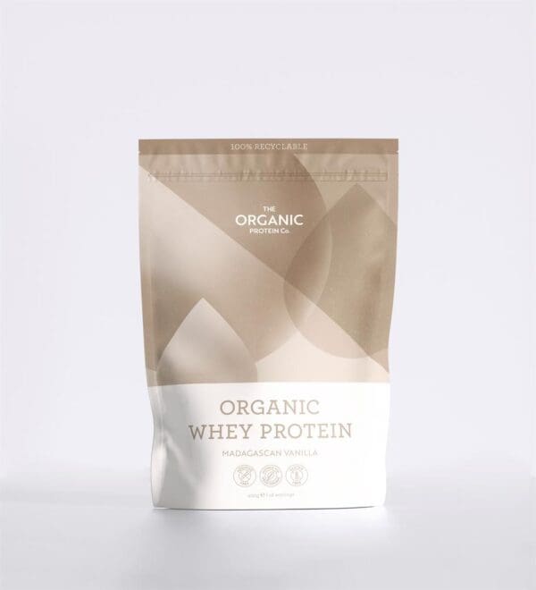 Madagascan Vanilla Organic Whey Protein 400g - Image 2