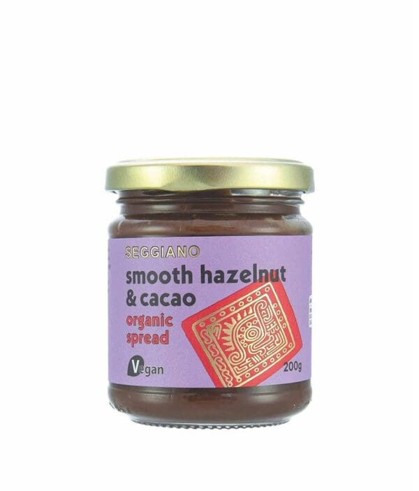 Seggiano Organic Smooth Hazelnut & Cacao Spread 200g - Image 2