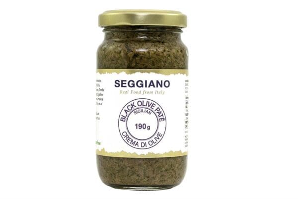 Seggiano Black Olive Pate 190g - Image 2