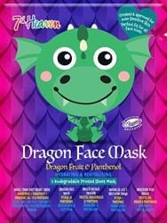 7th Heaven Dragon Animals Face Sheet Mask