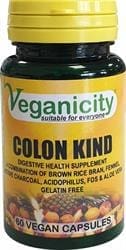 Colon Kind 60 Vcaps for regularity digestion and reducing wind.