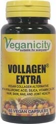 Vollagen Extra 60 Vcaps of hair skin nails and joint formula.
