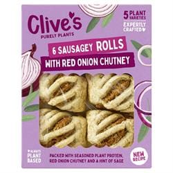 Clive's Non Organic Vegan Sausagey Rolls 160g