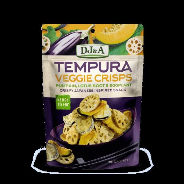 DJ&A Tempura Veggie Crisps 50g