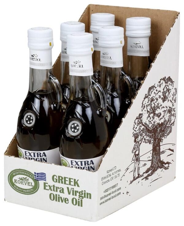 Korvel Greek Extra Virgin Olive Oil Amphora 250ml - Image 2