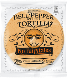 No Fairytales Bell Pepper Wrap 200g