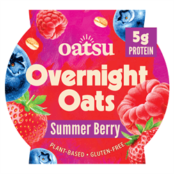 Oatsu Summer Berry Overnight Oats 160g