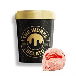 Strawberries & Cream Gelato 125ml Grab & Go Pots