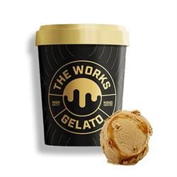 Salted Caramel Gelato 125ml Grab & Go Pots