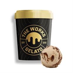 Chocolate Hazelnut Gelato 125ml Grab & Go Pots