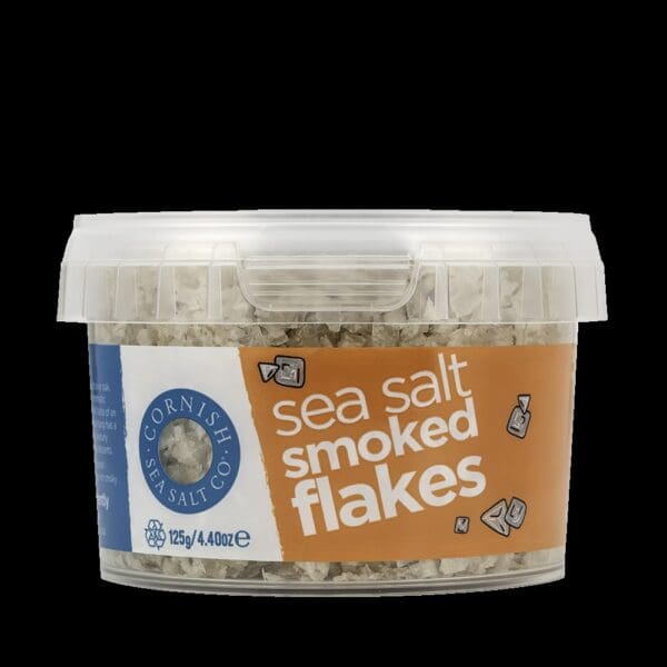 Cold Smoked Cornish Sea Salt Flakes 125g - Image 2