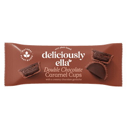 Deliciously Ella Double Chocolate Caramel Cup 36g