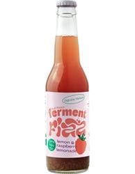 Ferment Fizz Lemon Raspberry Fermented Prebiotic Lemonade 330ml